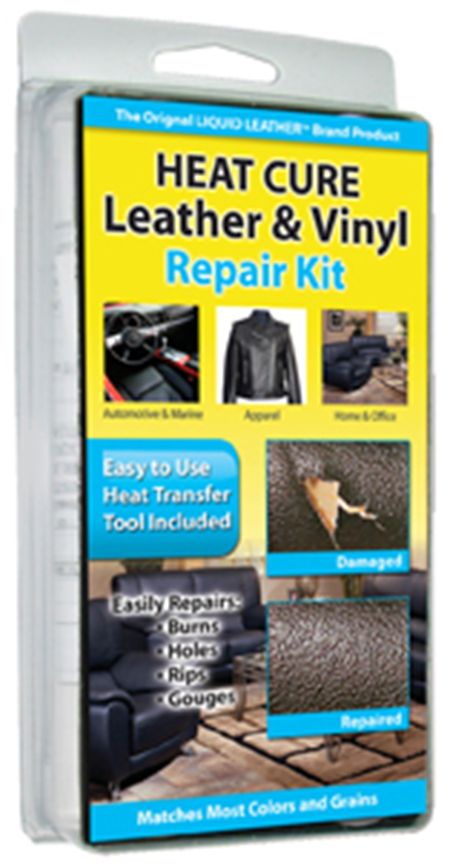 Leather and Vinyl Repair Kit Heat Cure (30-033) : Heat Cure Leather & Vinyl  Repair : Invisible Repair Products