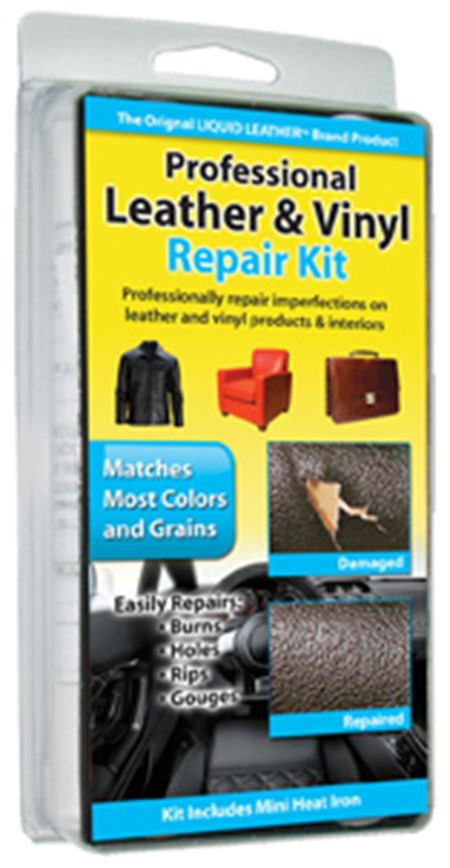 Deluxe Leather and Vinyl Repair Kit with Fabric and Upholstery