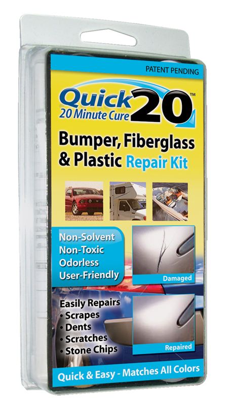 Bumper, Fiberglass and Plastic Repair Kit : Plastic, Wood & Tile