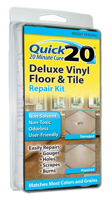 Vinyl Floor and Tile Repair Kit (20-689) : 2-Part Flexible Epoxy :  Invisible Repair Products