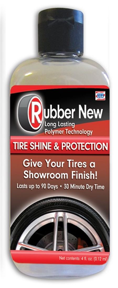 Rubber New Tire Shine (Item 43-100) : Clean, Protect, Shine